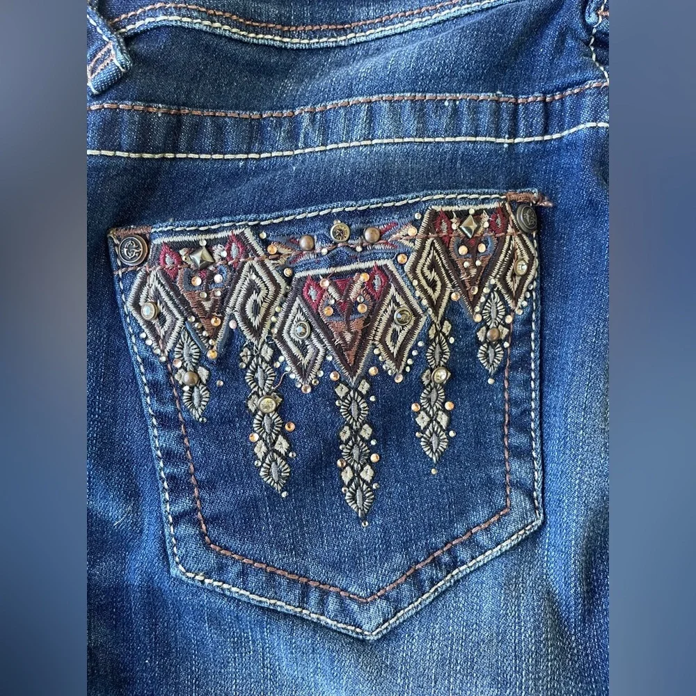 Grace Denim Blue Women's Overalls - Picture 10 of 14